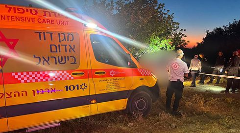 הזירה שבה אותרו בני זוג ללא רוח חיים במועצה האזורית גזר