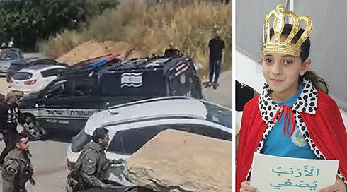 לילה ג'הג'אה, בת ה-9 שנורתה למוות בערערה, וזירת הירי