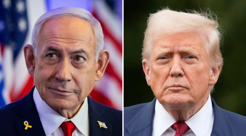 נשיא ארצות הברית טראמפ וראש הממשלה נתניהו