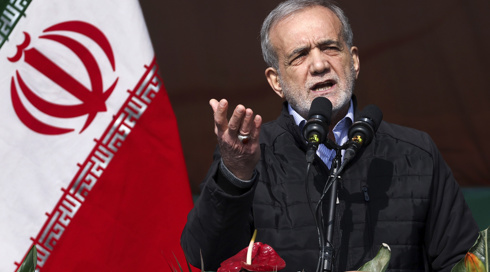 נשיא איראן מסעוד פזשכיאן