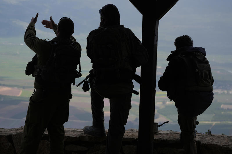 חיילי צה"ל בגבול לבנון, מרץ 2026