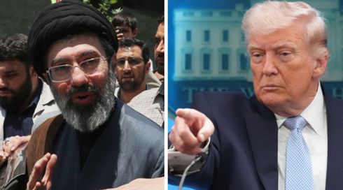 טראמפ ומוג'תבא חמינאי