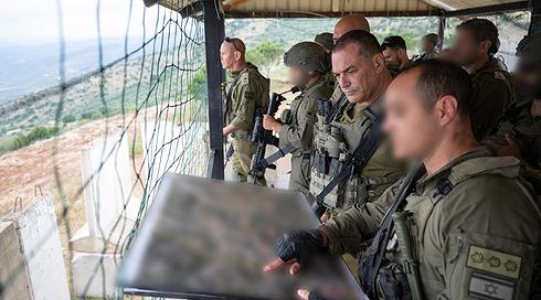 הרמטכ"ל אייל זמיר בגבול לבנון, מאי 2026