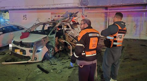 פיצוץ רכב בהקריית ים